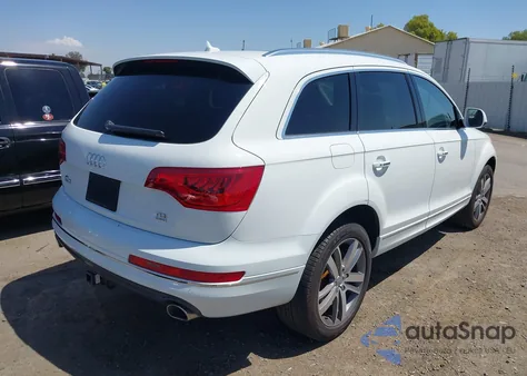 2015 Audi Q7 3.0 Tdi Premium из США, поврежденный, VIN WA1LMAFE9FD017269